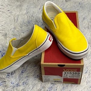 Yellow Vans